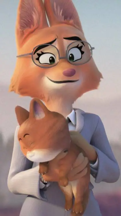 ai character: Diane Foxington background