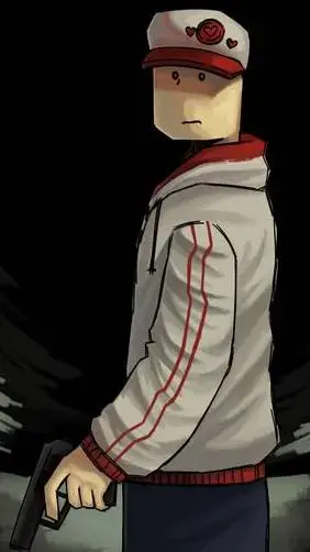 ai character: Travis  background