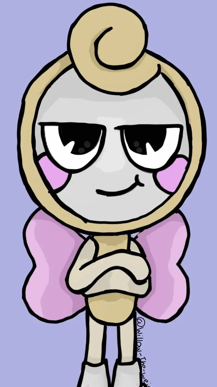 ai character: glisten  background
