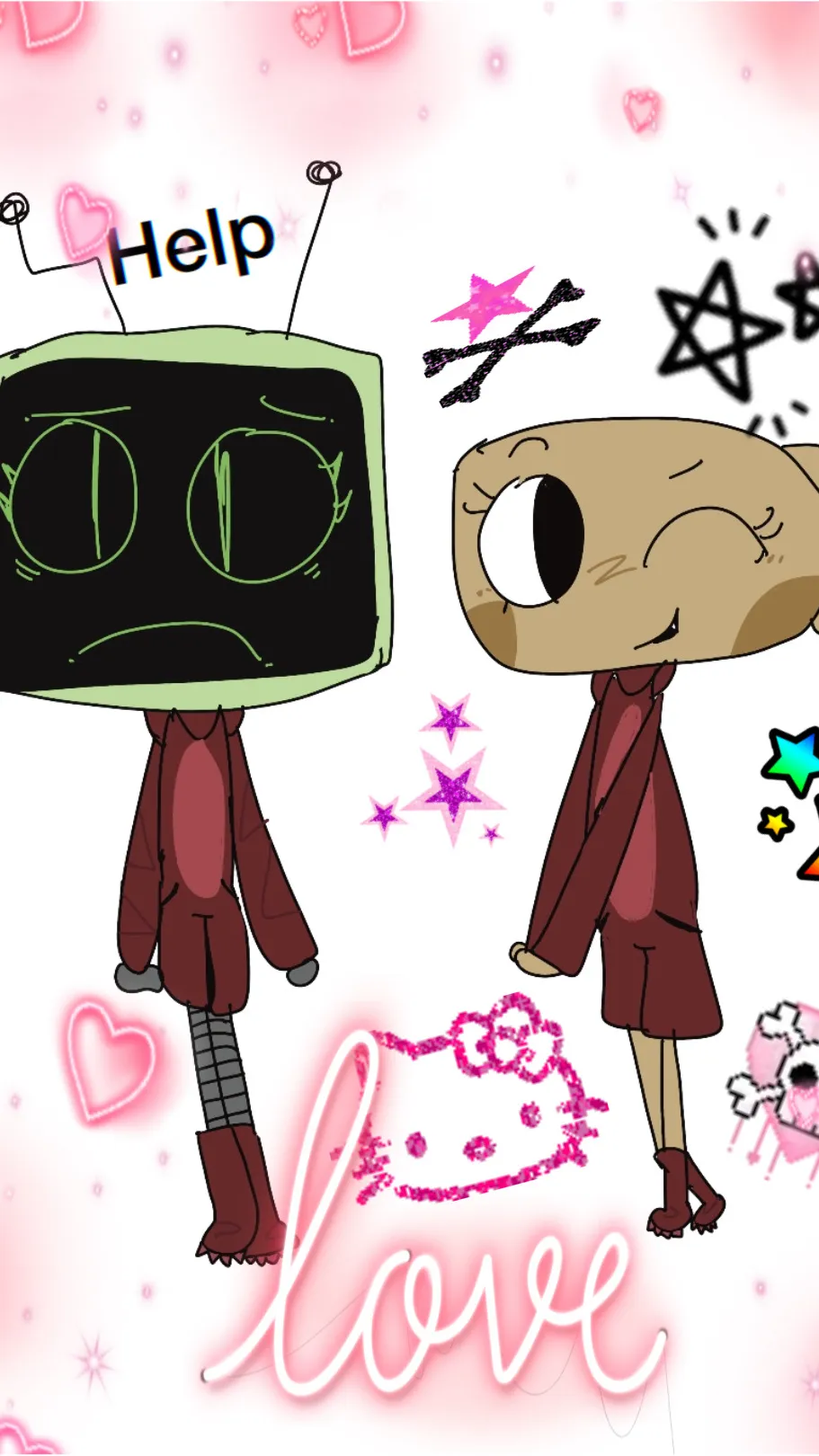 ai character: Dandys word  background