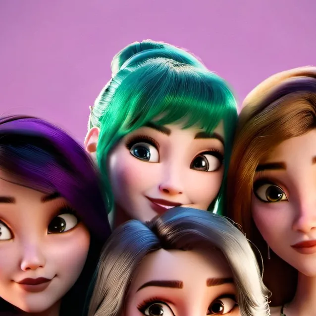 chat with ai character: The 4 beauties 