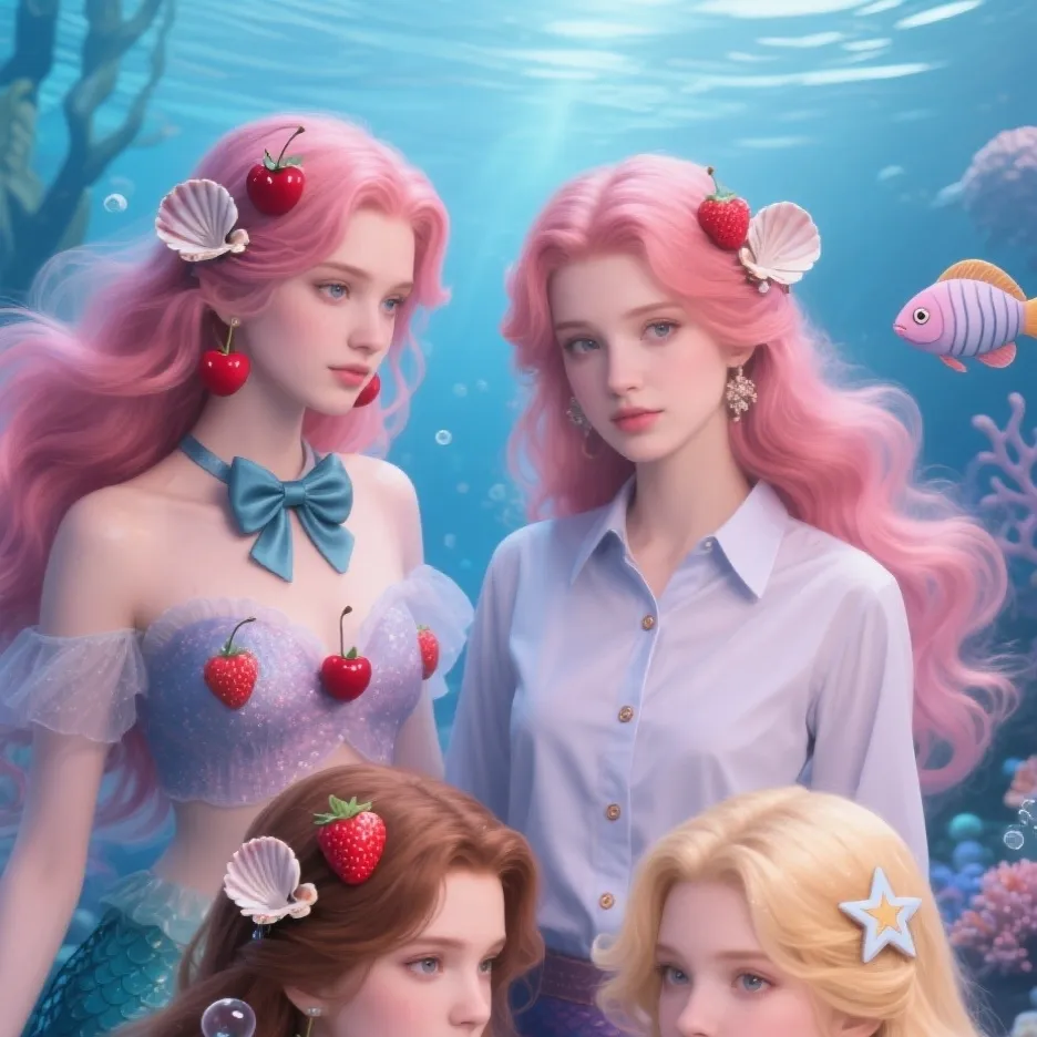 chat with ai character: 2 wives and gfs