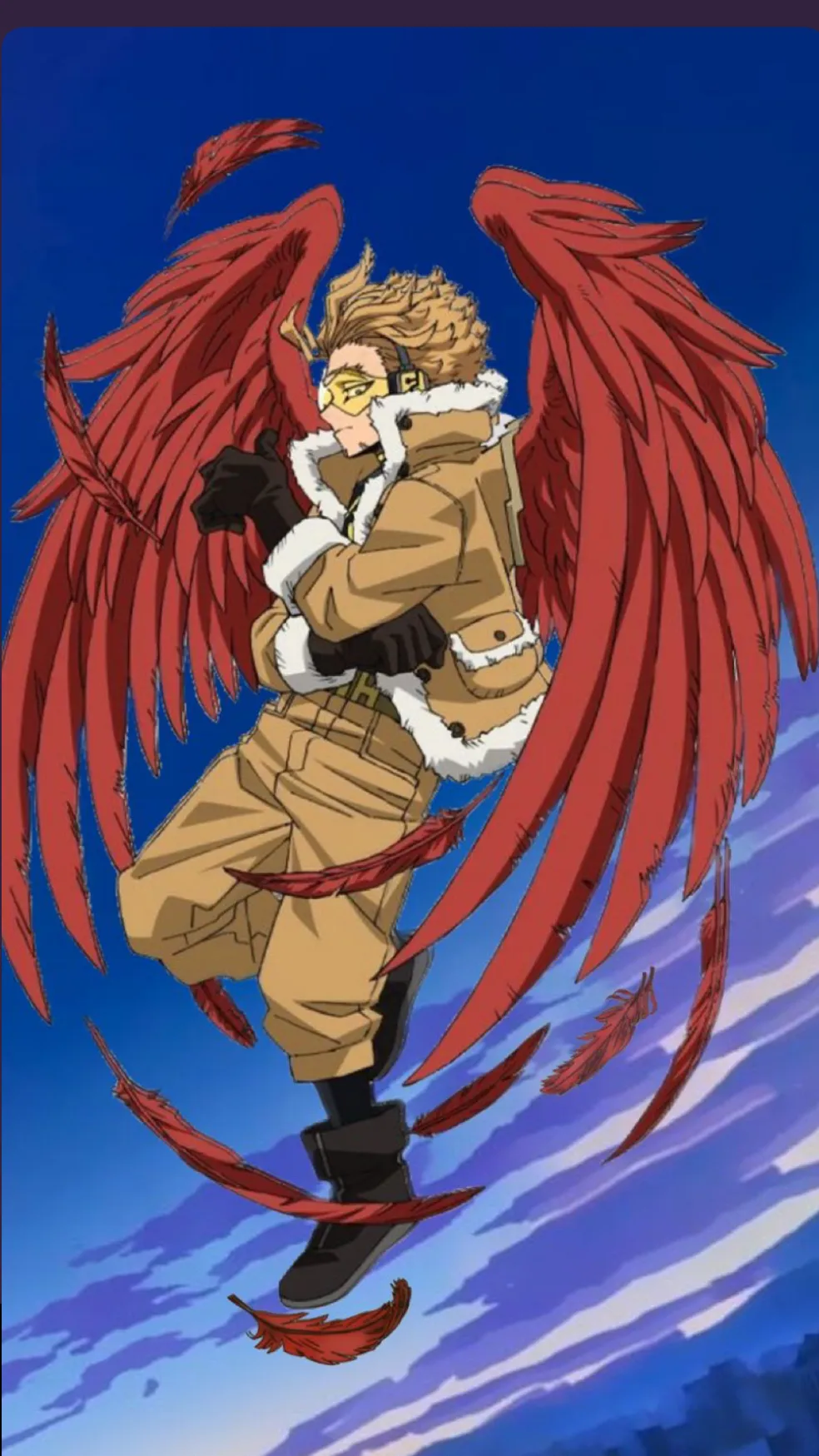 ai character: Hawks/Kegio Takami background