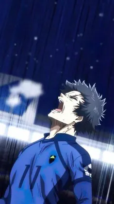 ai character: Yoichi Isagi background