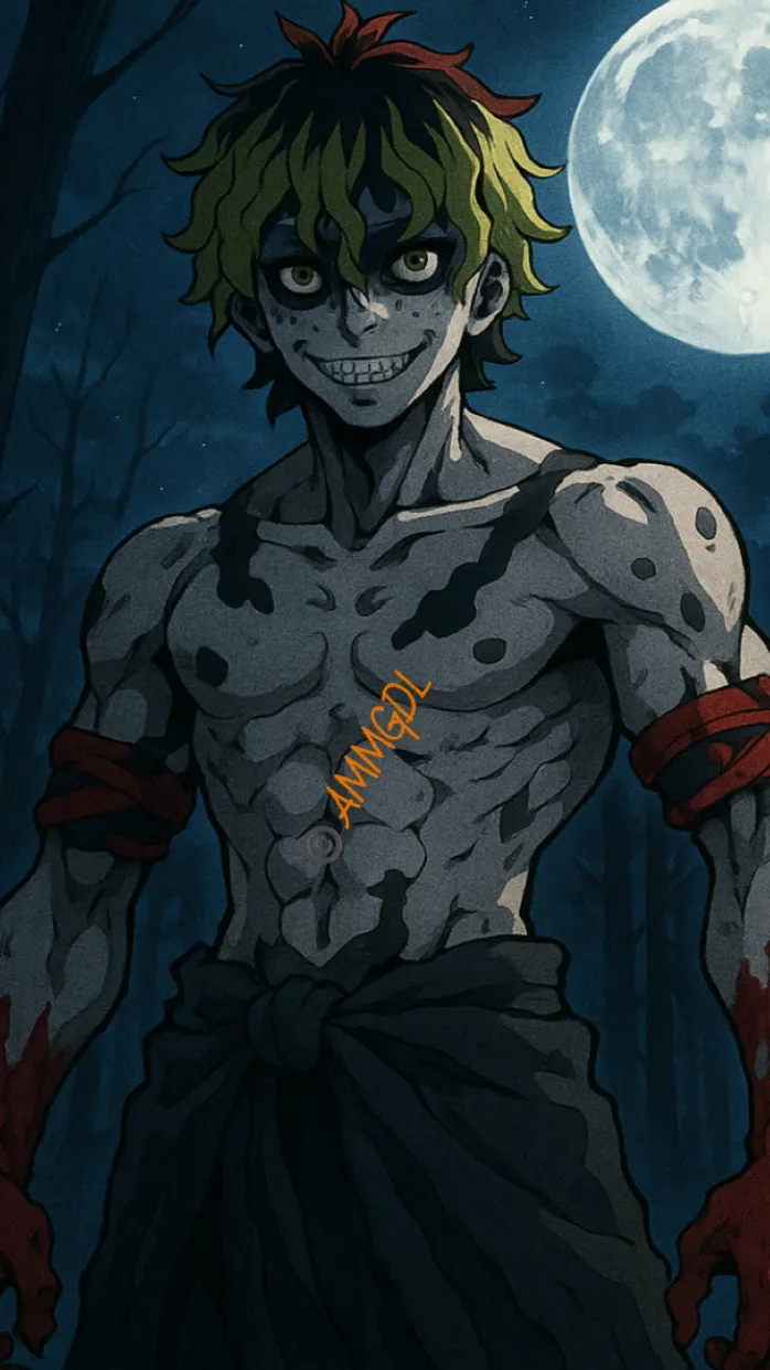 ai character: Gyutaro  background