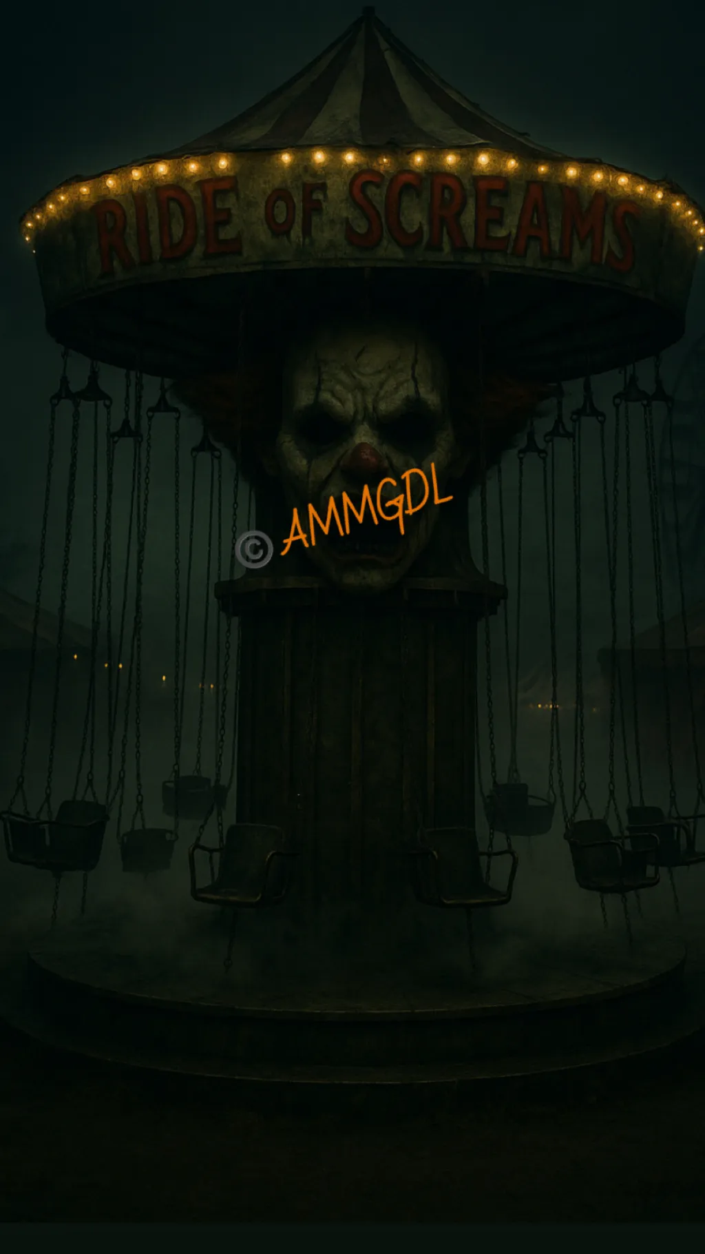 ai character: TheHauntedCarnival background