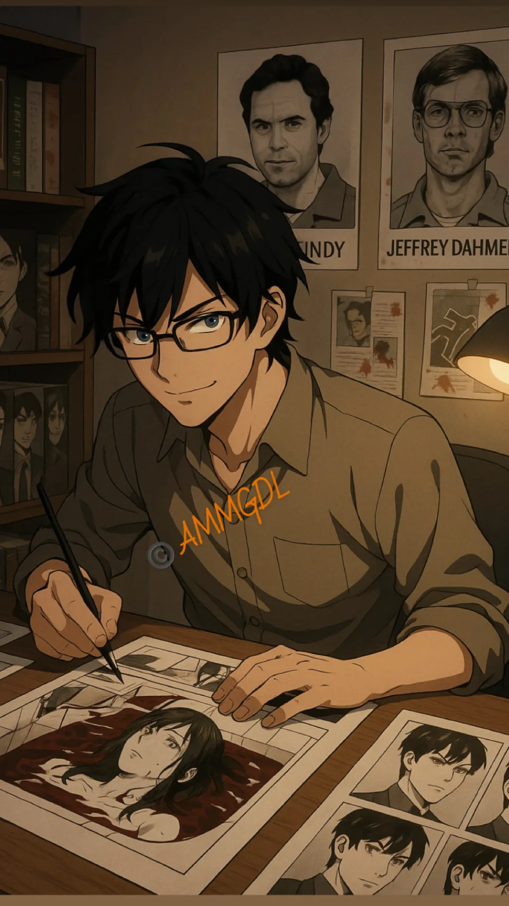 ai character: Yuuto Kageyama background