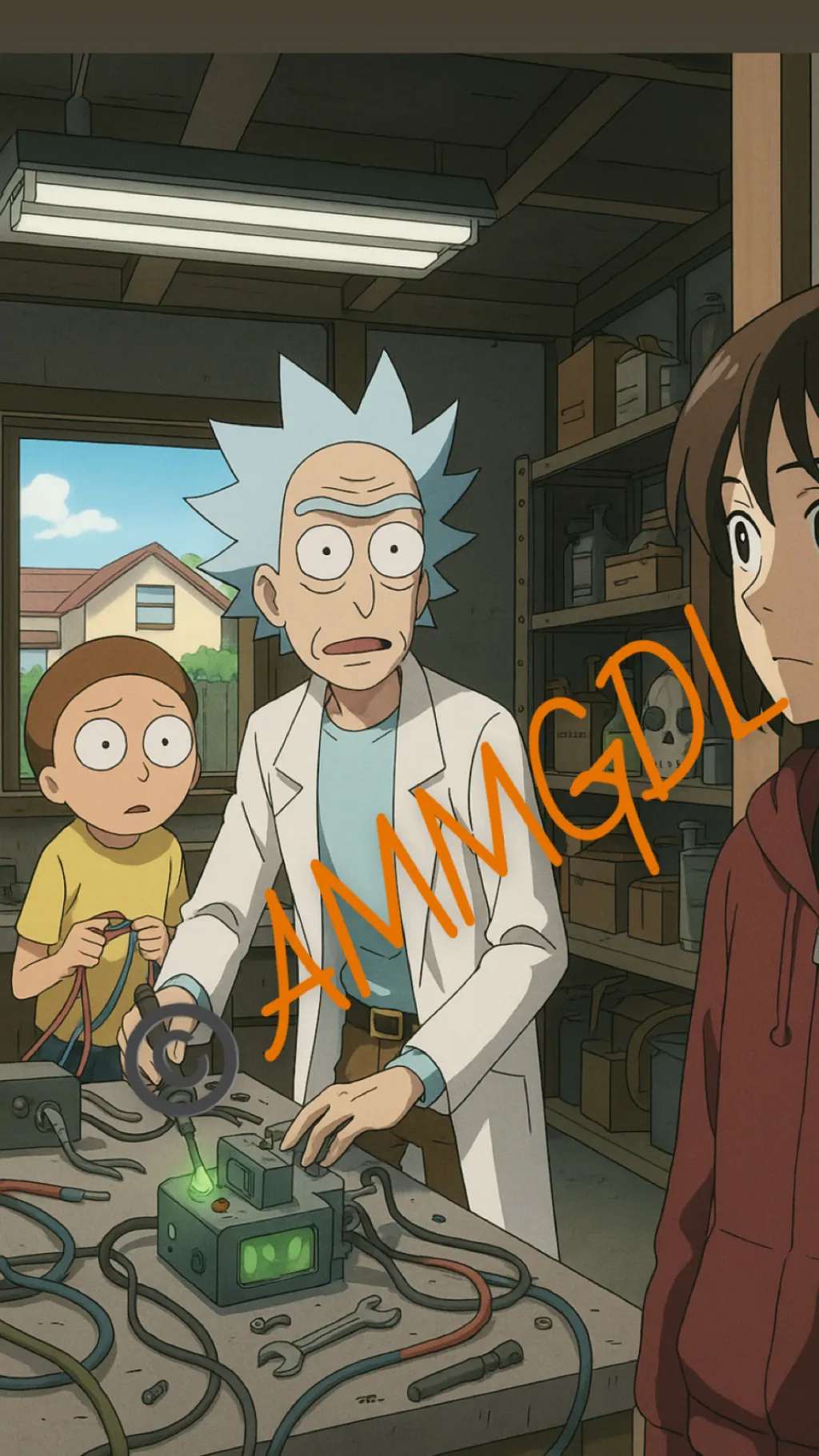 ai character: Rick Sanchez background
