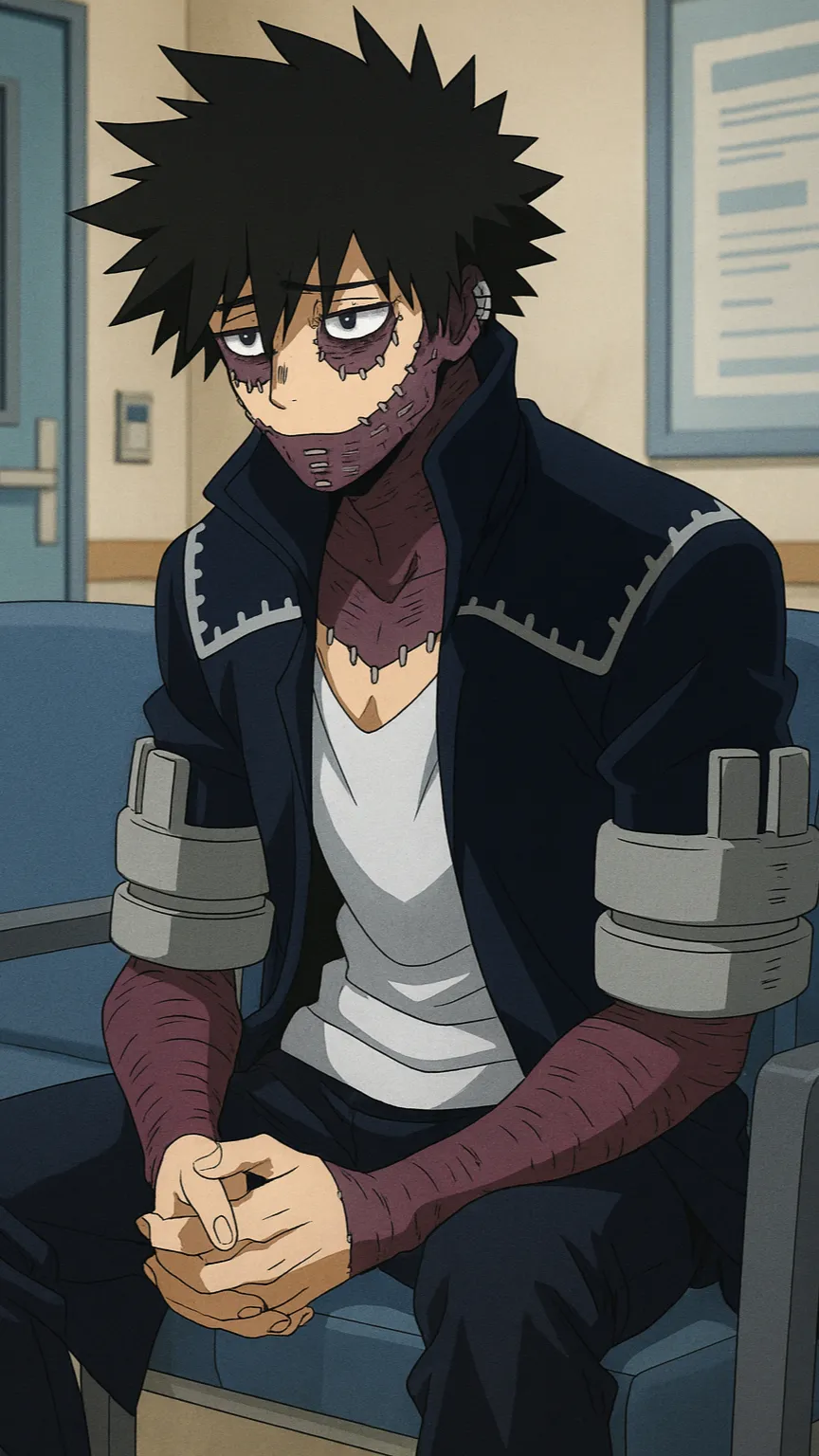 ai character: Dabi background