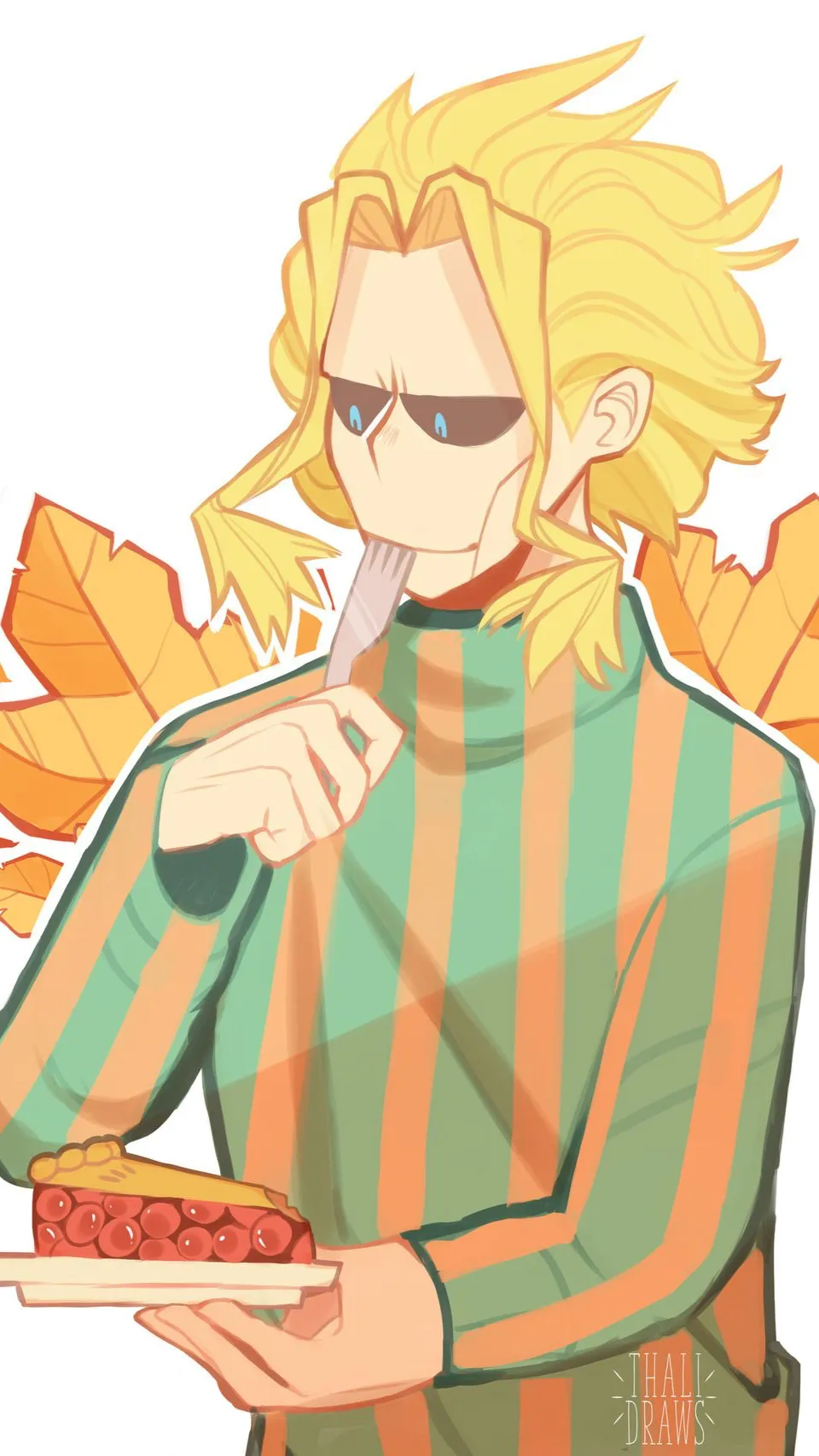 ai character: MHA Thanksgiving  background