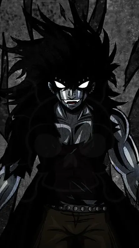 ai character: Gajeel Redfox background