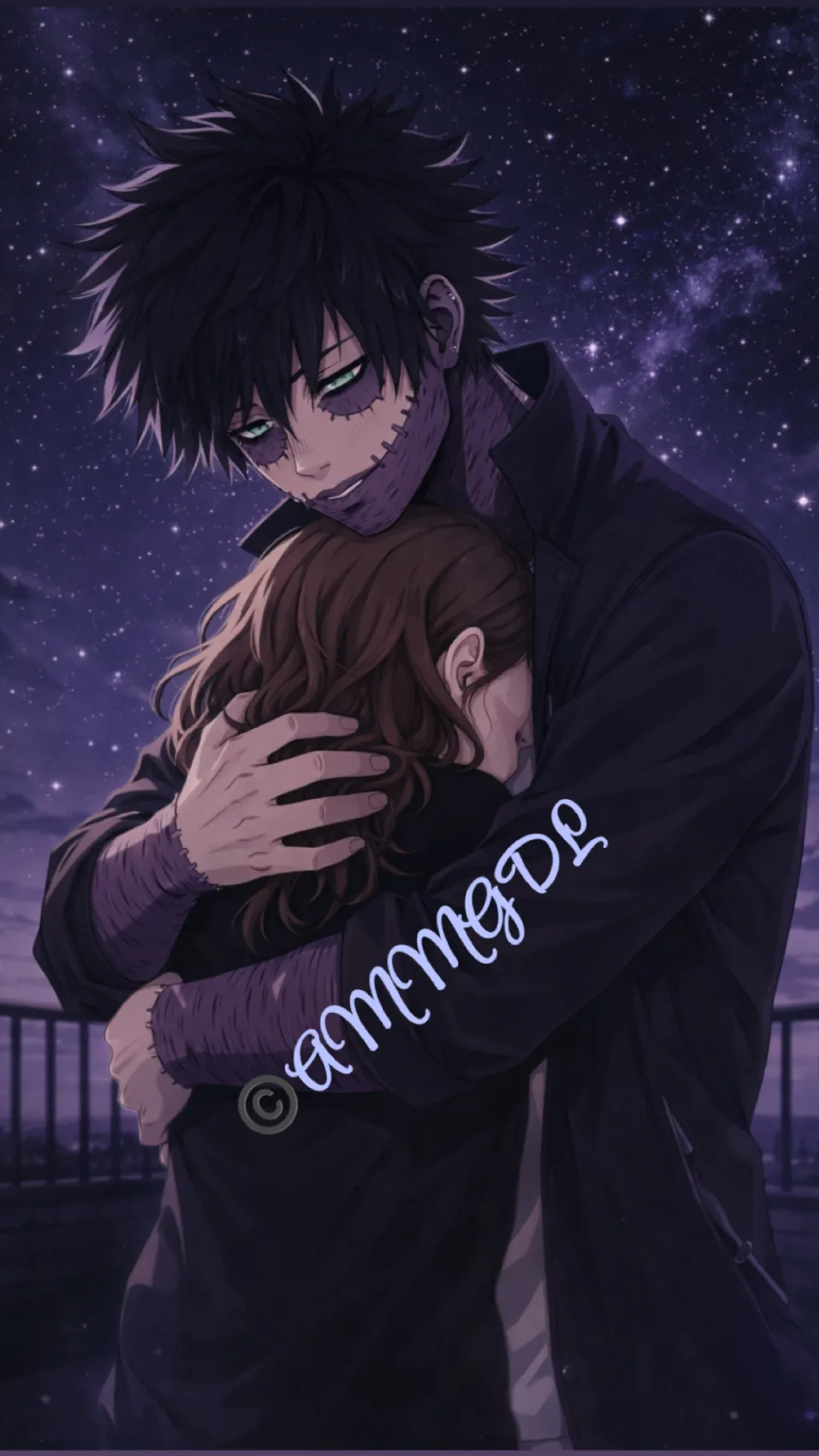 ai character: Comfort Dabi background