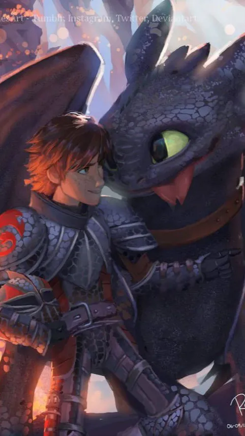 ai character: Hiccup Haddock III background