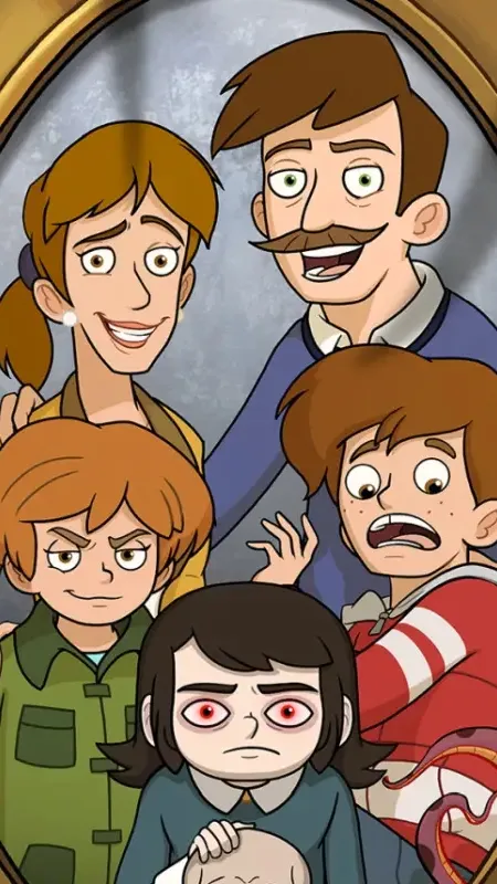 ai character: Haunted Hotel background