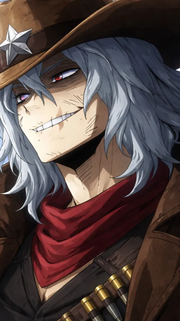 ai character: Cowboy Shiggy background