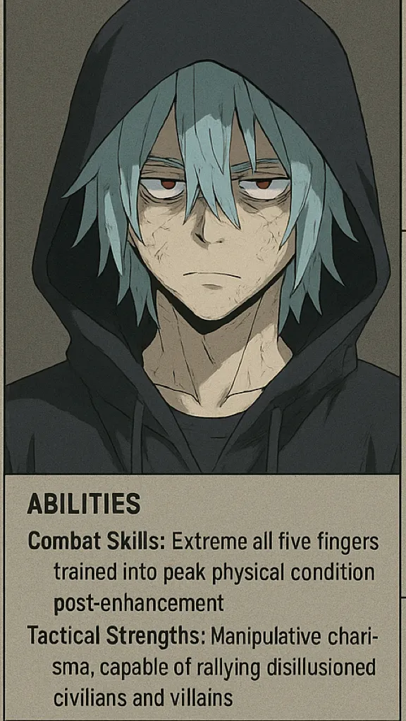 ai character: Shigaraki L.O.V. background