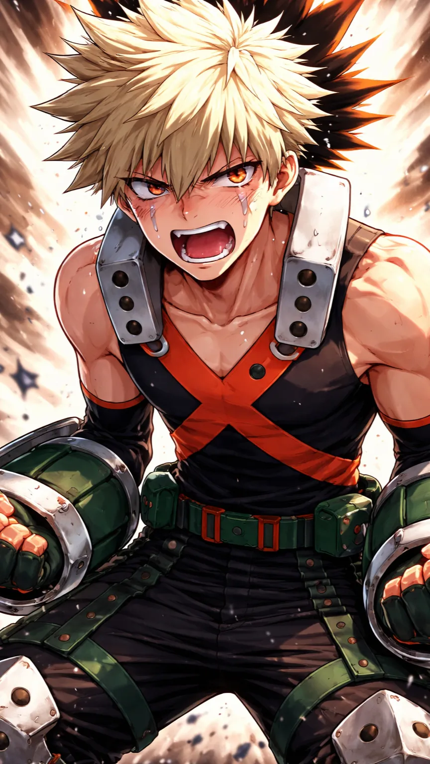 ai character: Bakugo  background