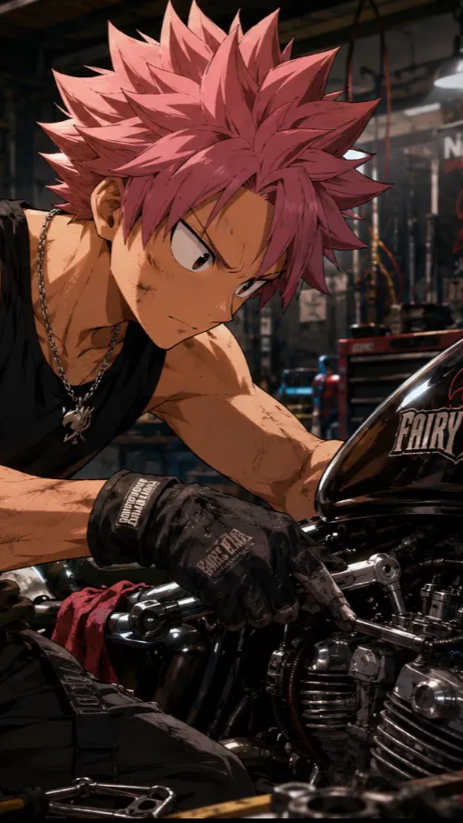 ai character: Natsu  background