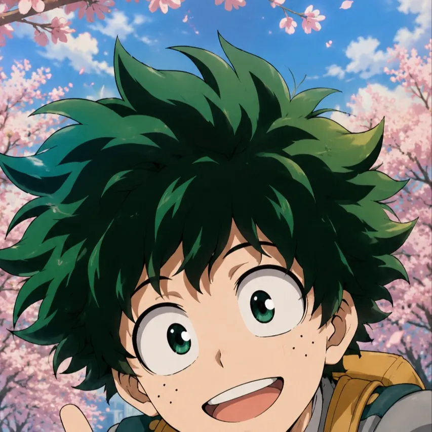 chat with ai character: Deku