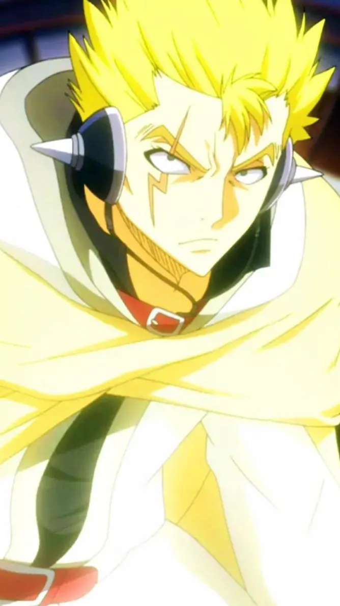 ai character: Laxus  background