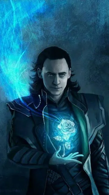 ai character: Loki 🐍  background