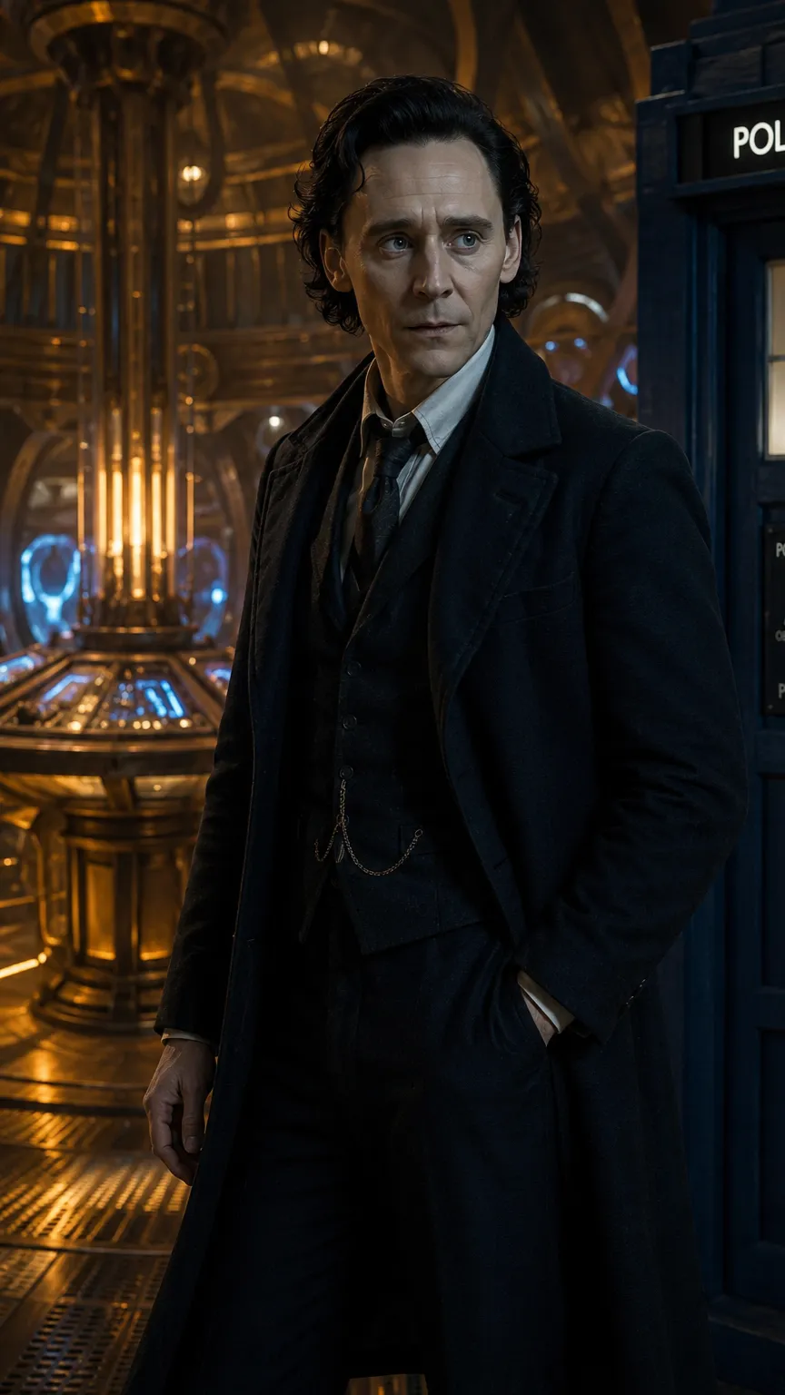 ai character: Doctor Who background