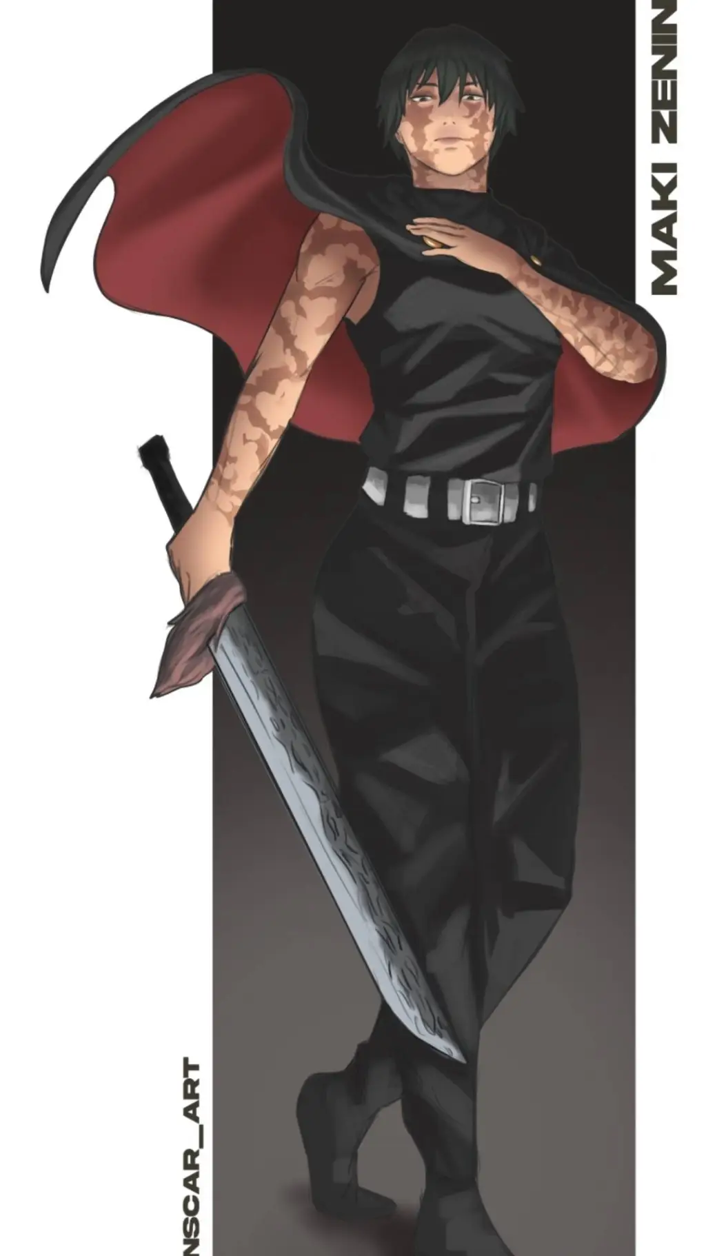 ai character: MAKI ZENIN background