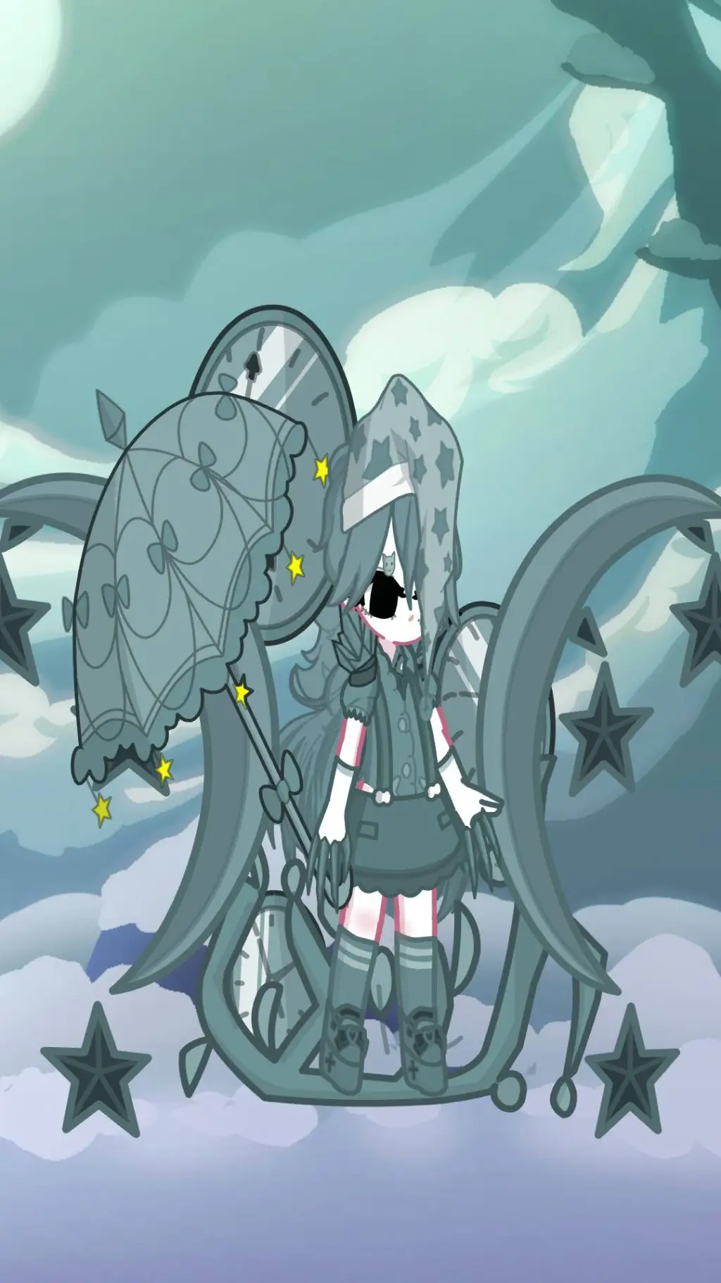 ai character: Sleepy Jester background