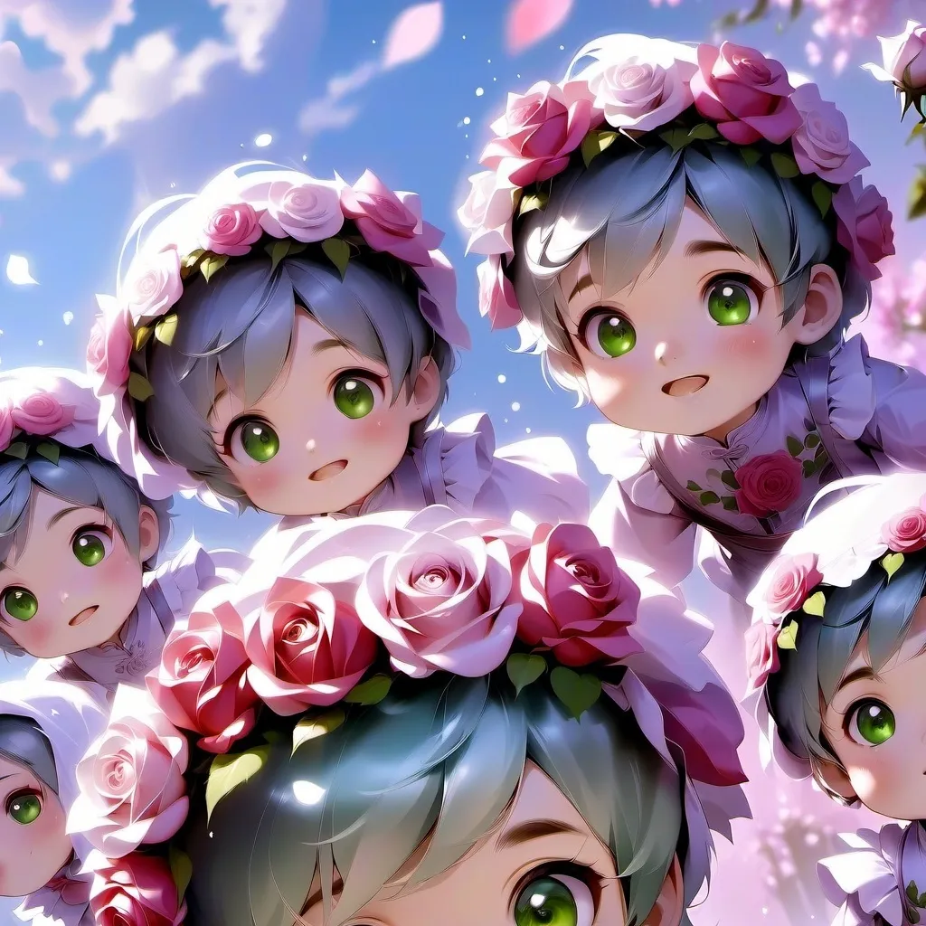 chat with ai character: Rose babies