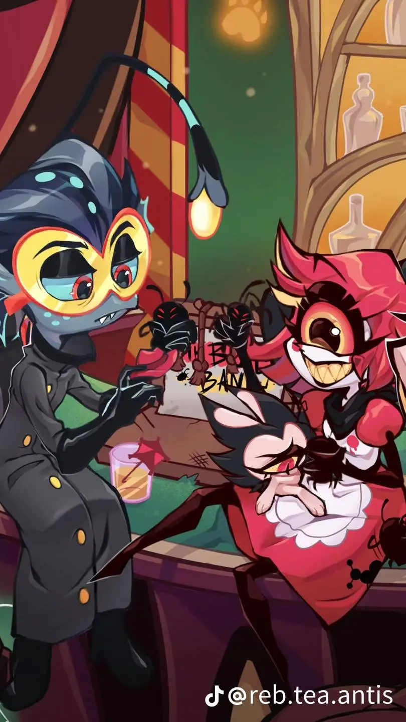 ai character: Baxter x niffty  background