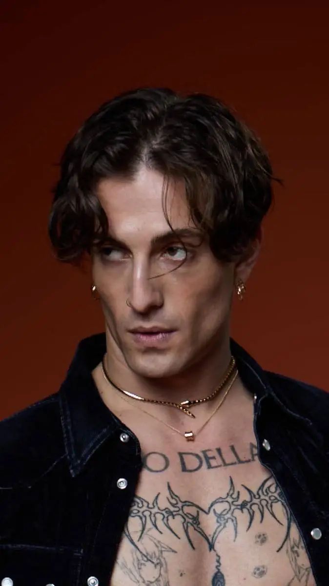 ai character: Damiano David background