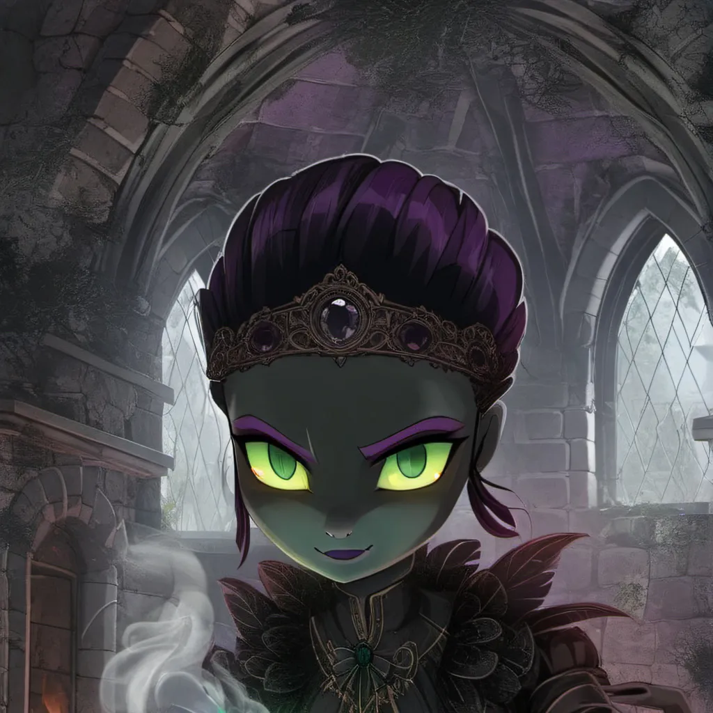chat with ai character: Queen sombra-light