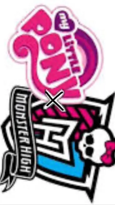 ai character: Monster high x mlp background