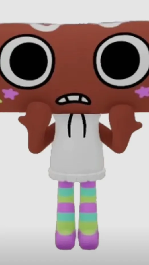 ai character: Fruit cake background