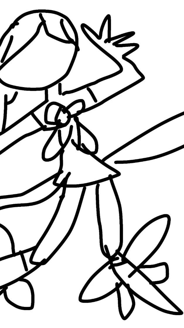 ai character: Magical girl background