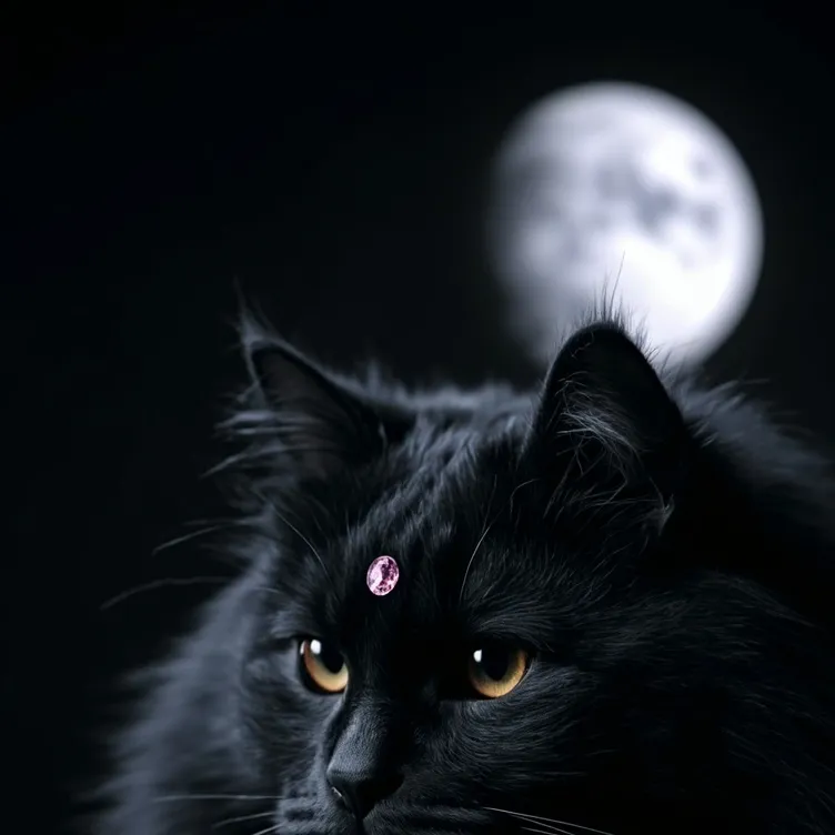 chat with ai character: Moonlight The Cat.