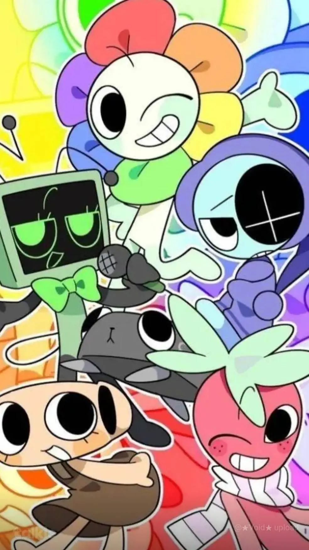 ai character: DANDYS WORLD background