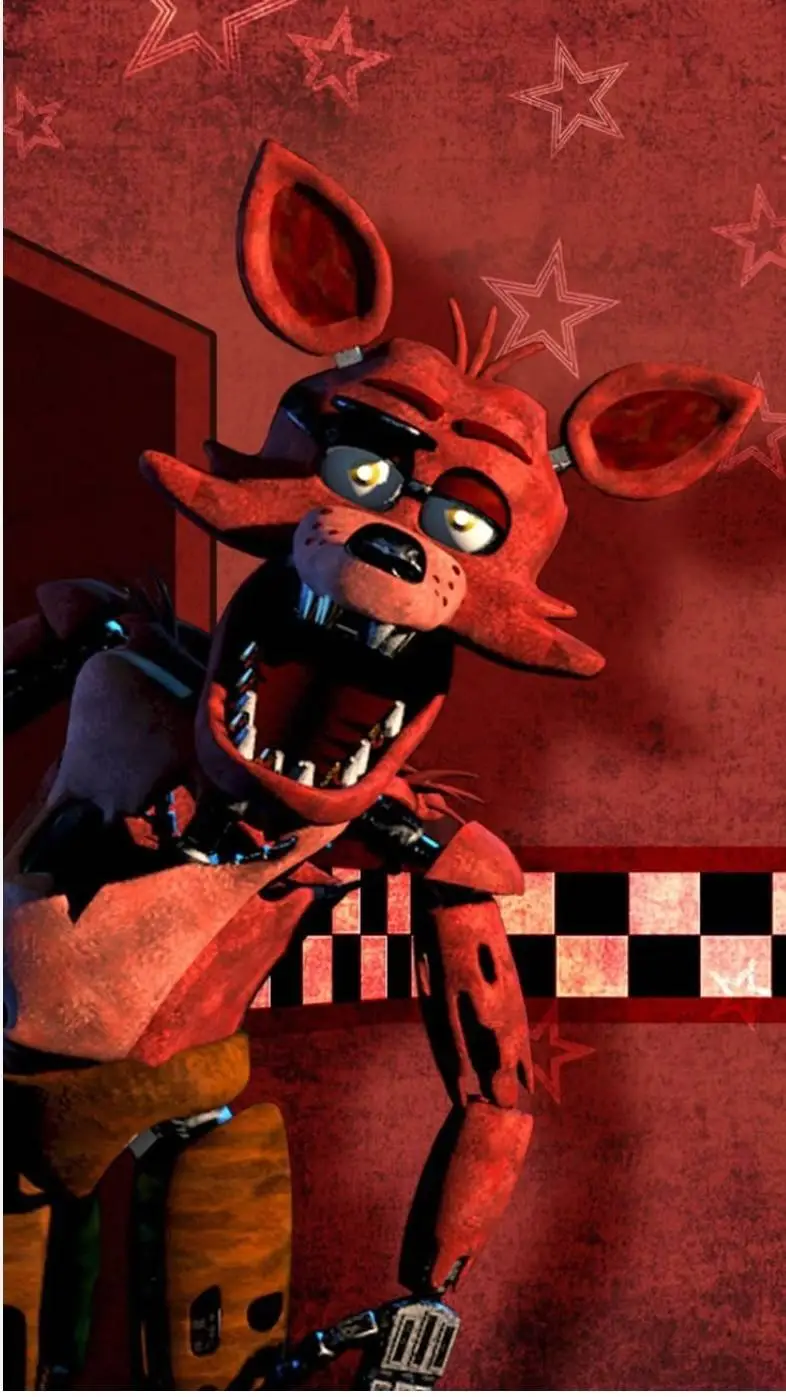 ai character: foxy(FNAF) background