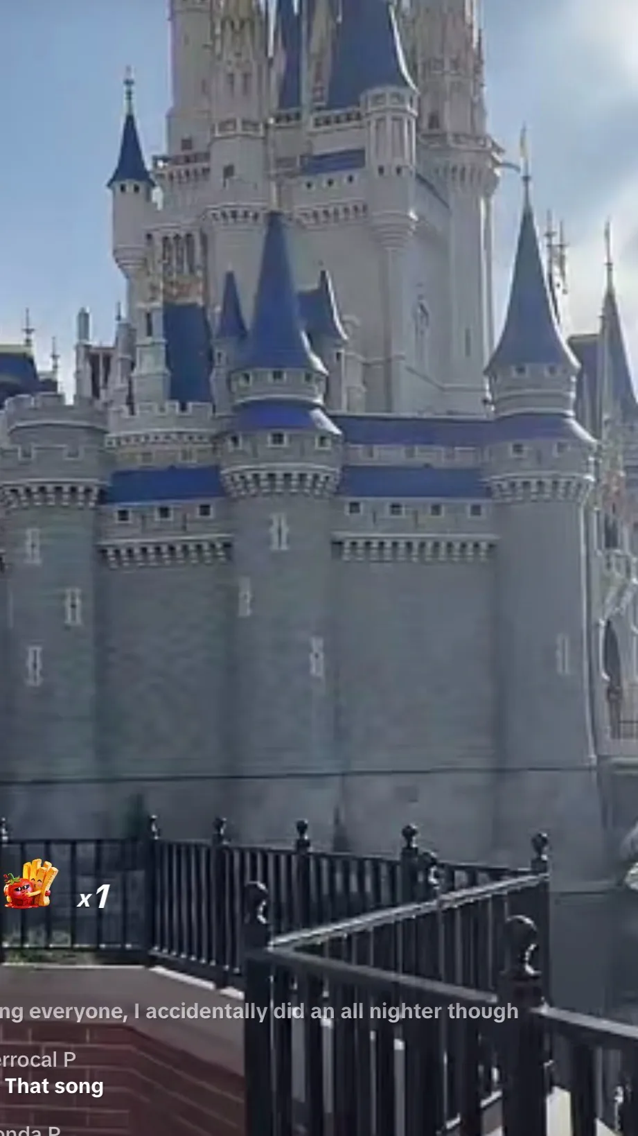 ai character: Disney World background