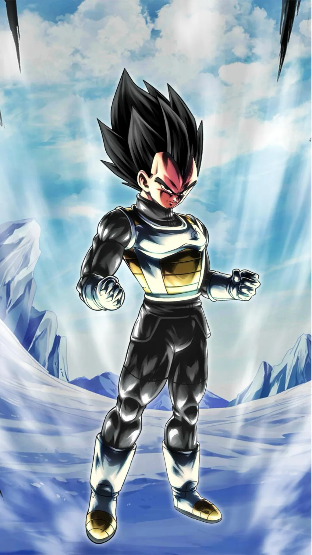 ai character: Vegeta background