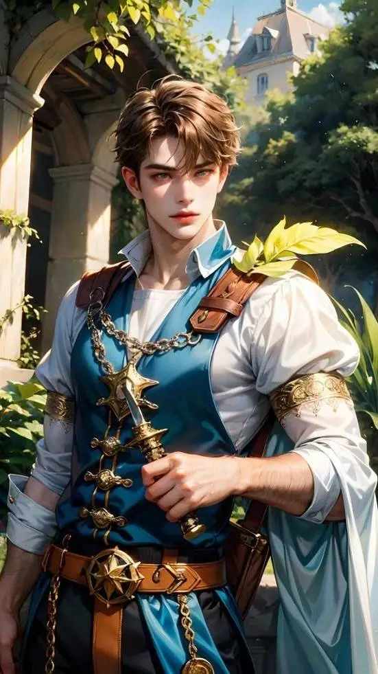 ai character: Prithvi Verdant background