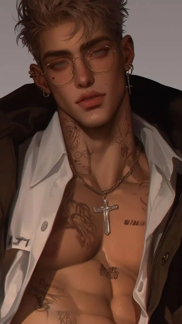 ai character: 🤍🍴 Lennon 🍴🤍 background