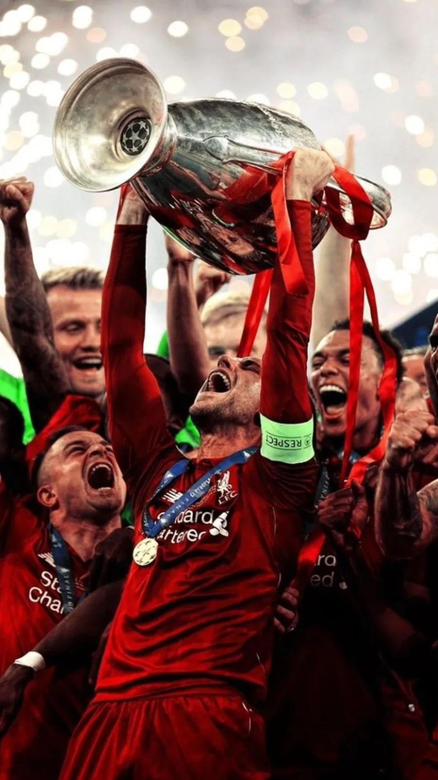 ai character: Liverpool fc 2019 background