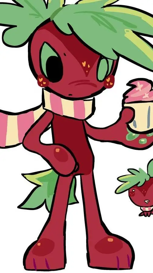 ai character: 𝐒𝐩𝐫𝐨𝐮𝐭 🧁🌱 background
