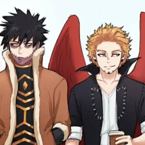 chat with ai character: dabi and hawks 