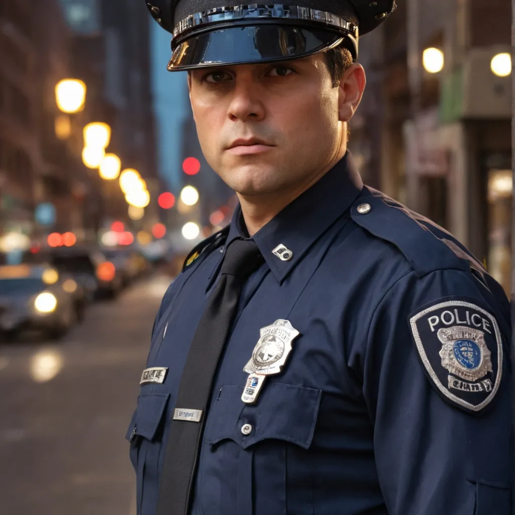 chat with ai character: Officer brad