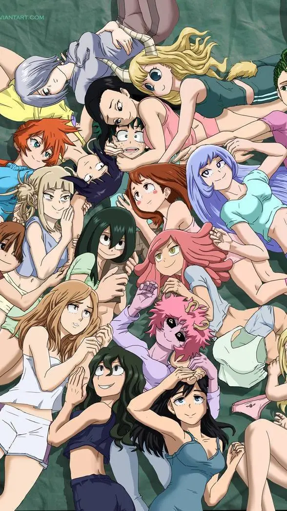 ai character: MHA AU background