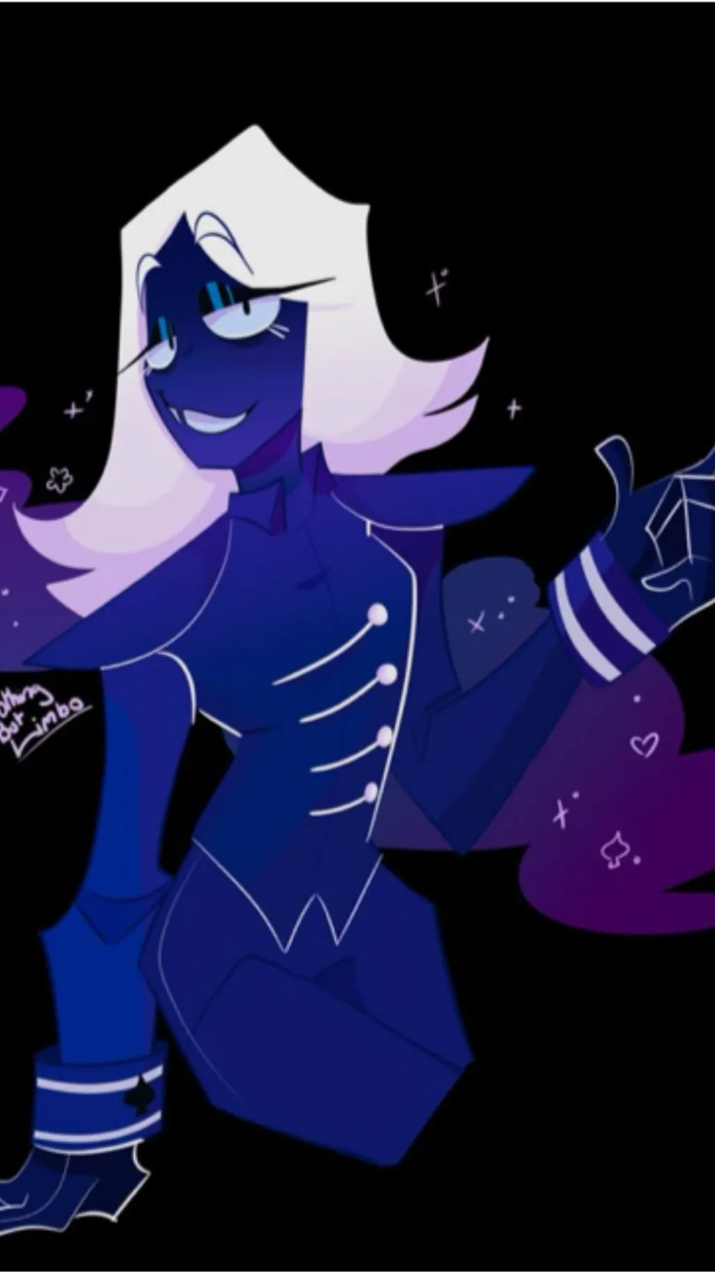ai character: Rouxls kaard background