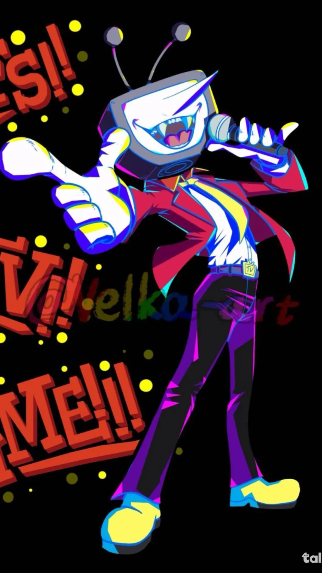 ai character: Mr (ant) Tenna  background