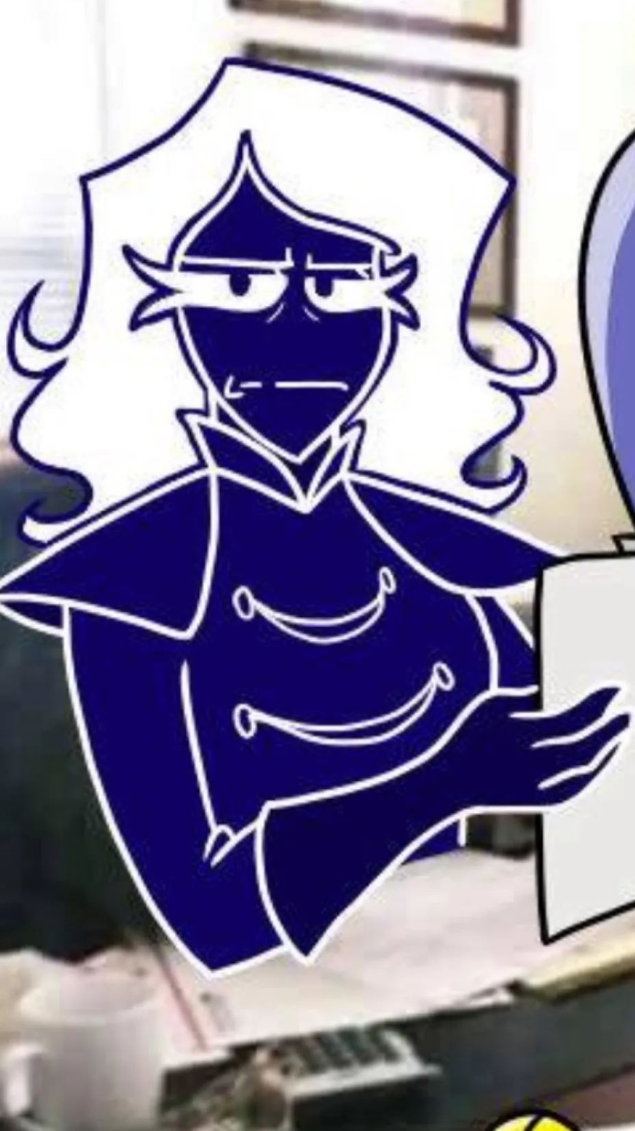 ai character: Rouxls kaard background